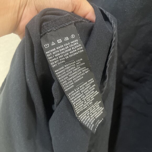 Harley Davidson Mens Navy Blue, Orange, White Button Up Shirt Jacket  Size 3XL - Picture 9 of 12